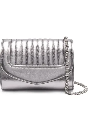 DELAGE Sac à bandoulière Jeanne métallisé