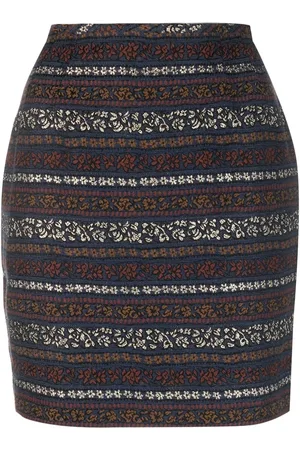Jean Paul Gaultier Jupe à motif en jacquard (années 1990)