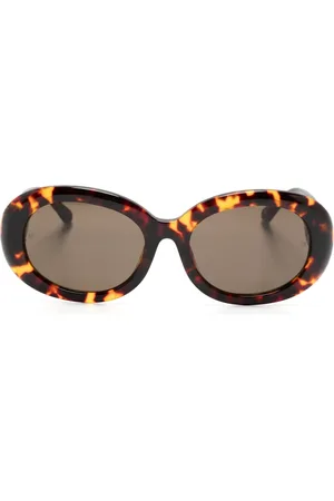 Linda Farrow Lunettes de soleil rondes Lina