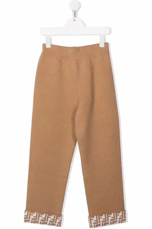 Fendi Pantalon en cachemire feutré
