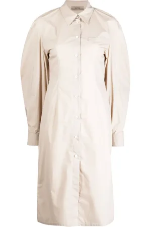 SYSTEM Robe-chemise à découpe au dos