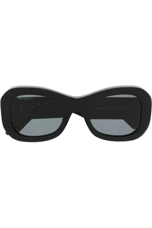 OFF-WHITE Lunettes de soleil à monture ovale
