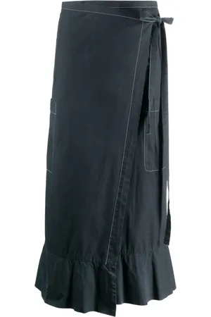 Comme des Garçons Jupe mi-longue à taille haute (années 2000)