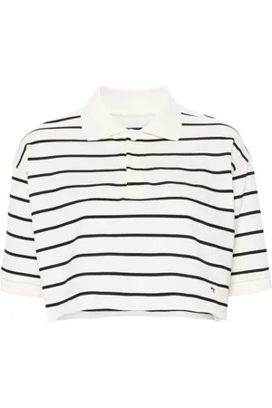 HOMMEGIRLS Polo en coton à rayures