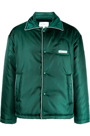 Casablanca Veste matelassée à patch logo