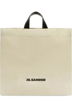 Jil Sander Sac à main à logo imprimé