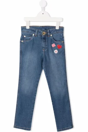 Lanvin Jean à détail de badge