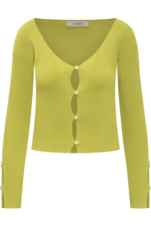 Jucca Cardigan à fines nervures