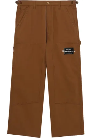 Izzue Pantalon ample à patch logo