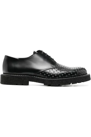 Paul Smith Derbies en cuir à détails de perforations