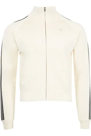 WALES BONNER Sweat zippé à détails rayés