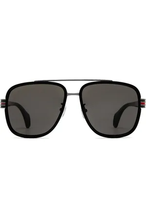 Gucci Lunettes de soleil à monture pilote