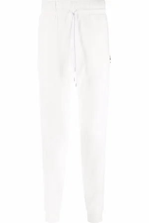 Maison Kitsuné Pantalon de jogging slim à patch logo