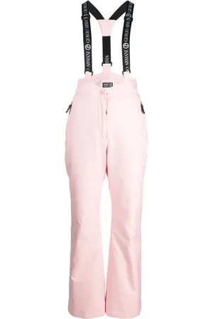 Giorgio Armani Pantalon de ski fuselé à bande logo