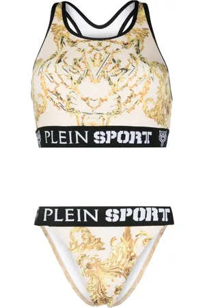 Philipp Plein Bikini à imprimé baroque