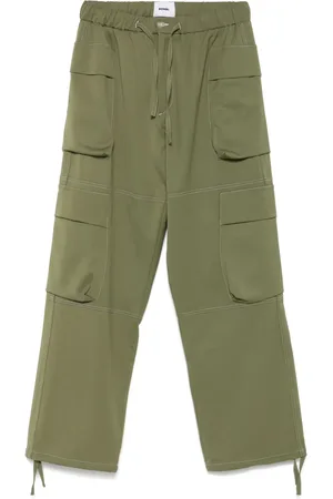 BONSAI Pantalon cargo à lien de resserrage