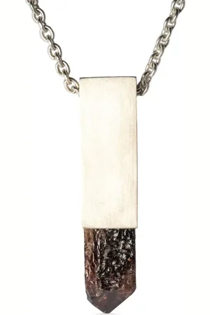 PARTS OF FOUR Collier Talisman à pendentif en zircone