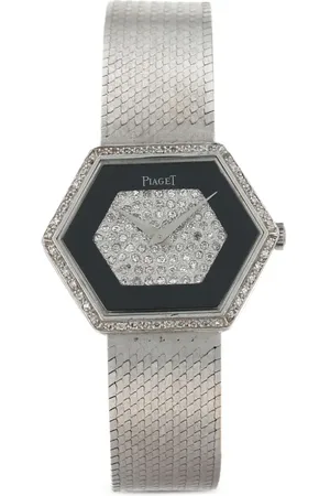 PIAGET Montre à visage hexagonal pre-owned 29 mm (1970)
