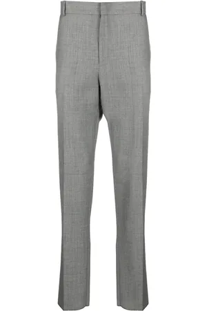 Alexander McQueen Pantalon de costume en laine