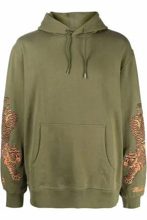 Maharishi Hoodie à imprimé tigre