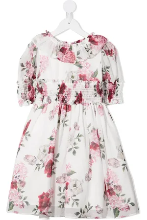 PATACHOU Robe froncée à fleurs