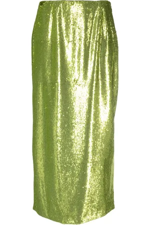 Serafini Jupe à sequins à coupe mi-longue