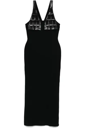 Nanushka Robe Gildah à coupe longue