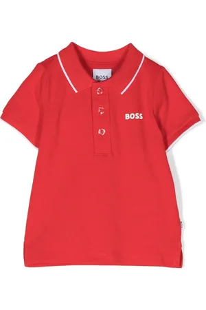 HUGO BOSS Polo à logo imprimé