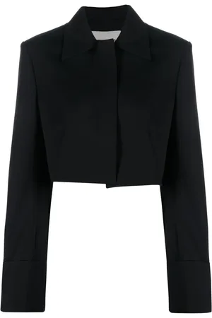 Low Classic Veste crop à fermeture dissimulée