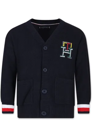 Tommy Hilfiger Cardigan à logo appliqué