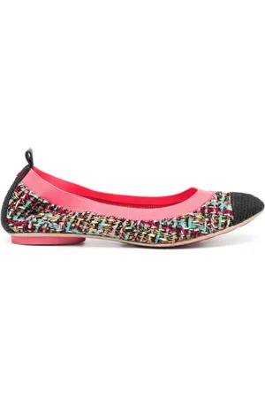 CHANEL Ballerines en tweed