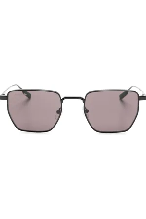 Lacoste Lunettes de soleil Retro à monture carrée
