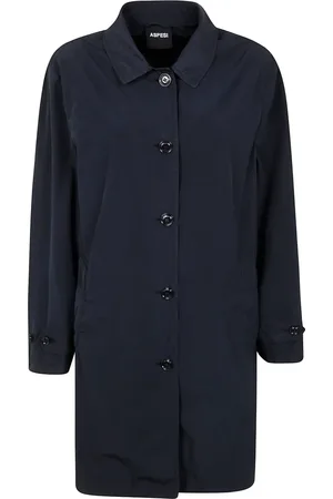 Aspesi Manteau droit à simple boutonnage