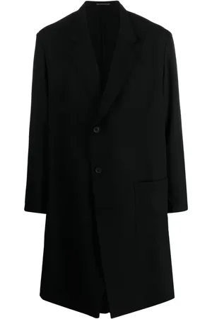 YOHJI YAMAMOTO Manteau à revers crantés