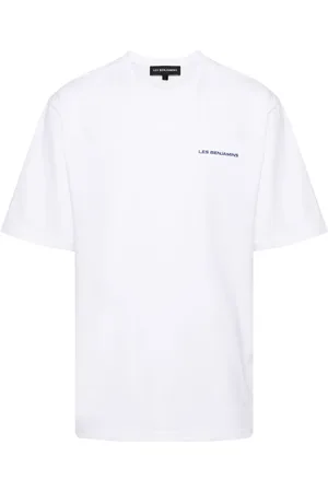 Les Benjamins T-shirt en coton à logo imprimé