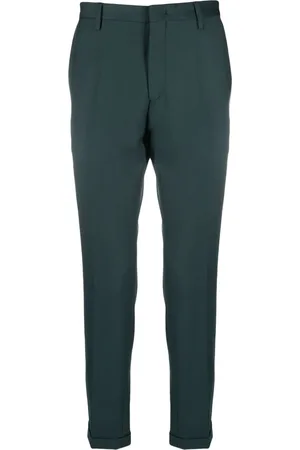 Paul Smith Pantalon en laine à coupe fuselée