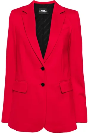 Karl Lagerfeld Blazer à simple boutonnage