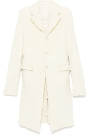 Comme des Garçons Manteau à effet brossé