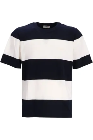 Autry T-shirt en coton à rayures