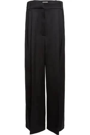 Khaite Pantalon ample Simone à plis