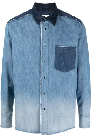 Isabel Marant Chemise en jean à effet dégradé