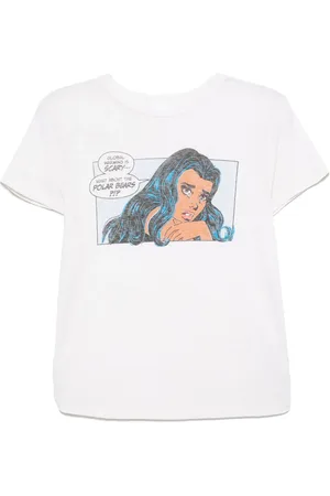 RE/DONE T-shirt à imprimé graphique