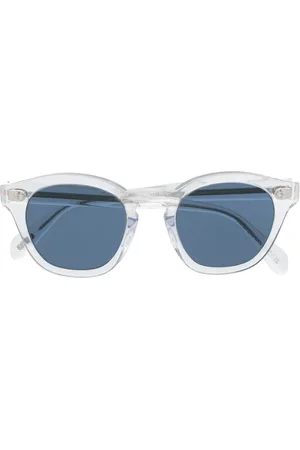 Oliver Peoples Lunettes de soleil teintées à monture ronde