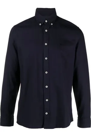 Hackett Chemise en coton à logo brodé