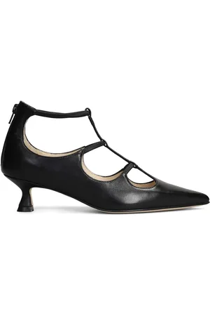 ANNA F. Escarpins en cuir 50 mm