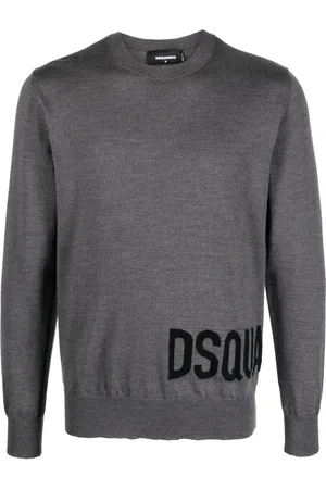 Dsquared2 Pull à logo intarsia