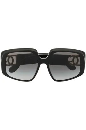 Dolce & Gabbana Lunettes de soleil oversize à plaque logo