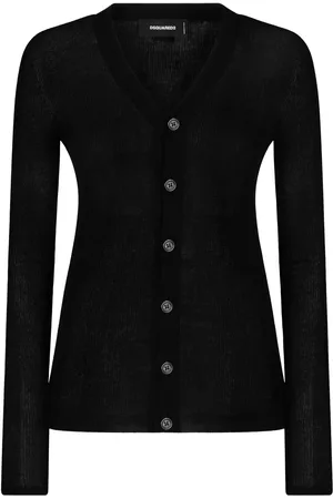 Dsquared2 Cardigan en coton à col v