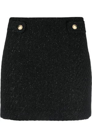 Michael Kors Minijupe en tweed à taille haute