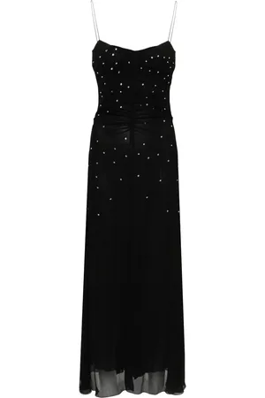 FORTE FORTE Robe à ornements en cristal